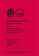 #31 Brachytherapy Physics, Second Edition